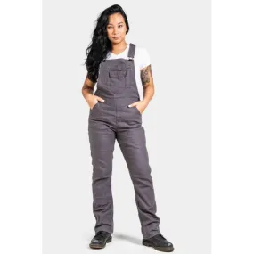 Womens Freshley Overall - Dark Grey Canvas