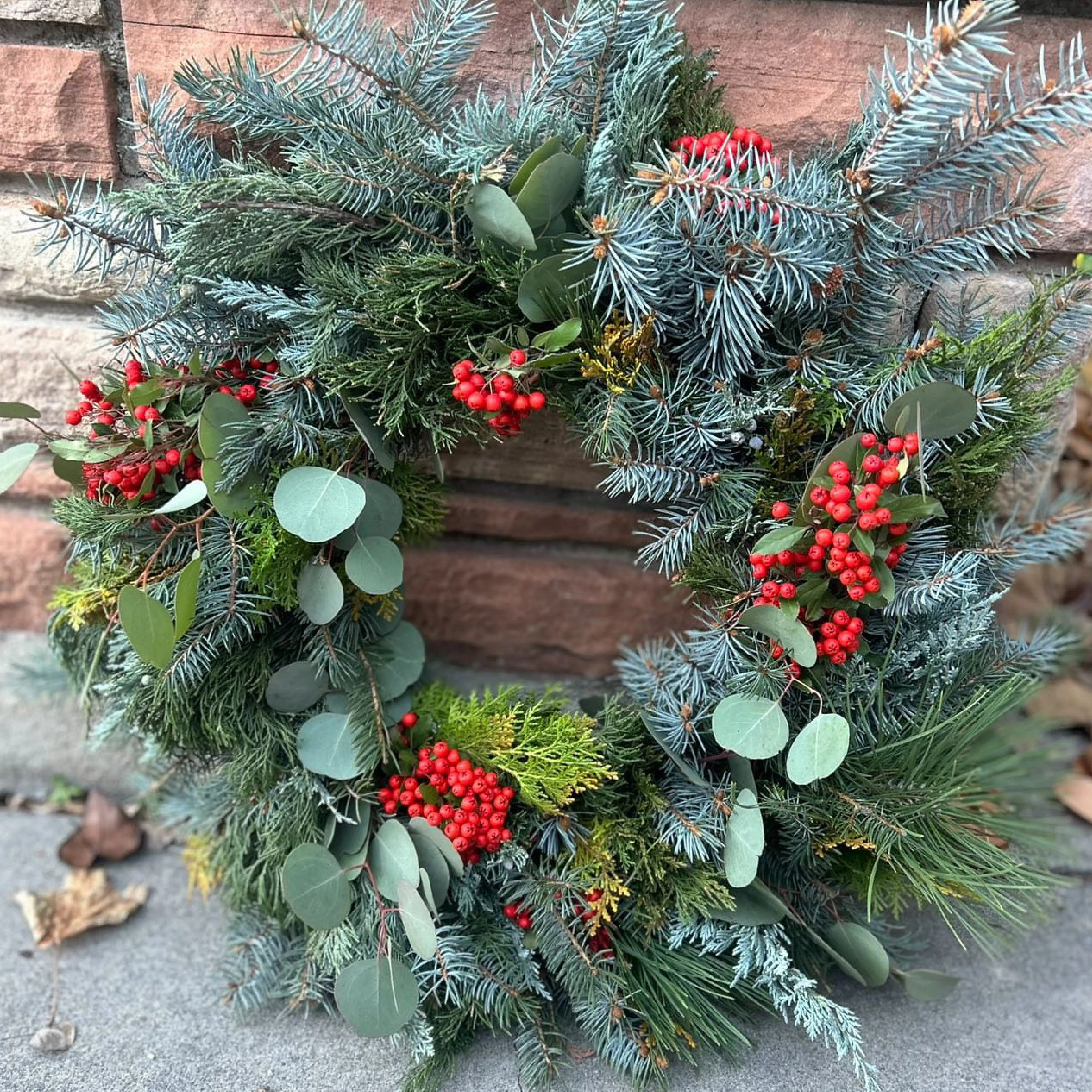 Wreath Making Class at Fashion Place