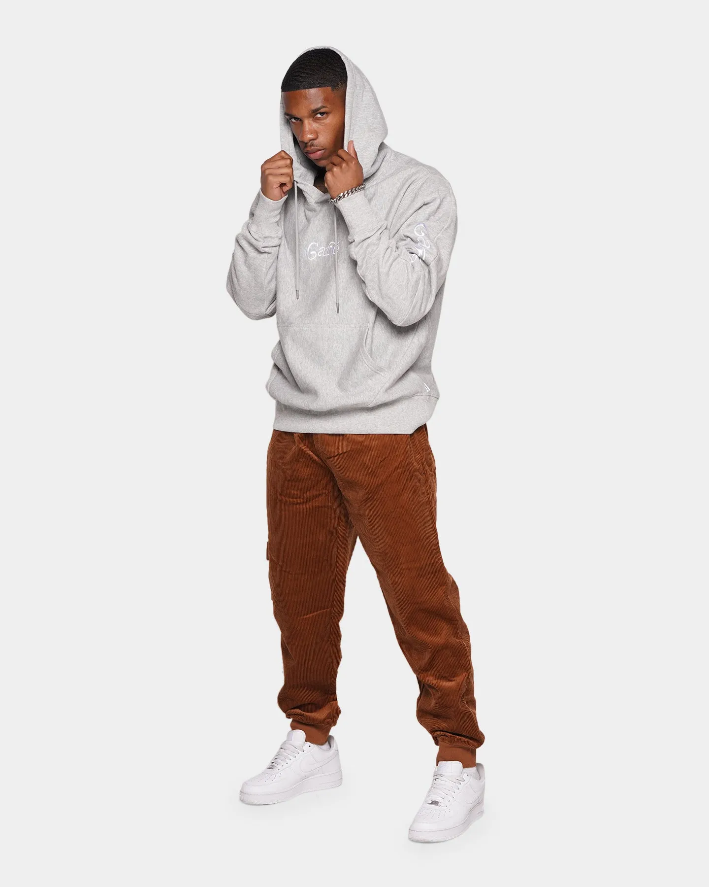 XXIII Matias Cord Track Pants Brown