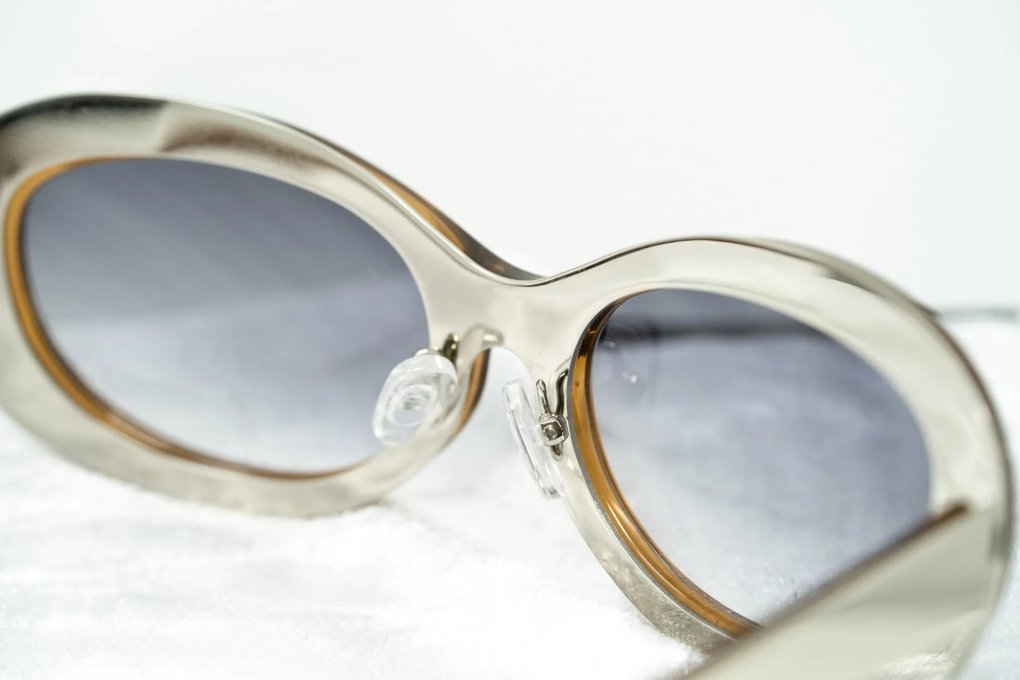 Yohji Yamamoto Sunglasses Cat Eye Brown Frame