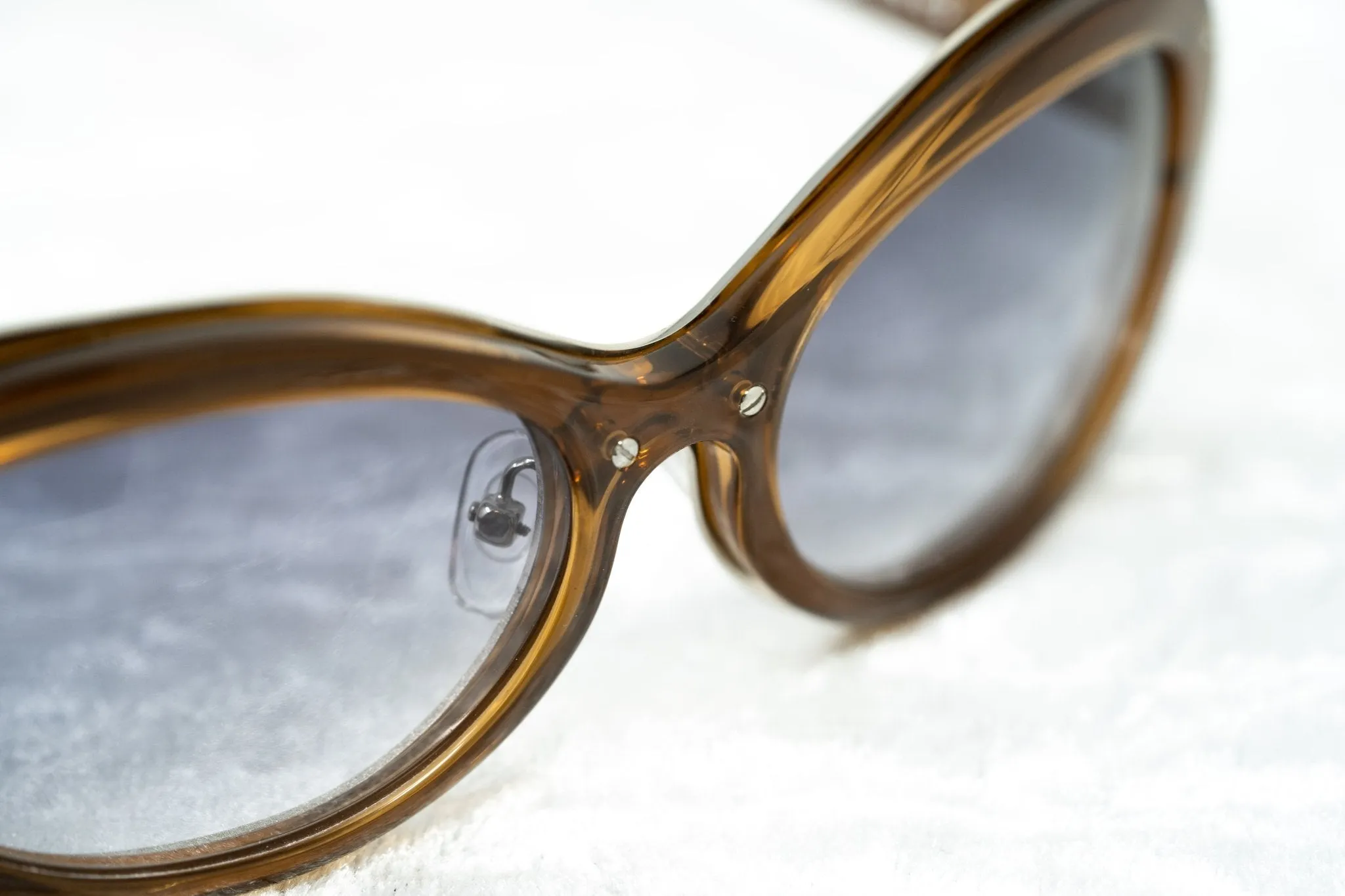 Yohji Yamamoto Sunglasses Cat Eye Brown Frame