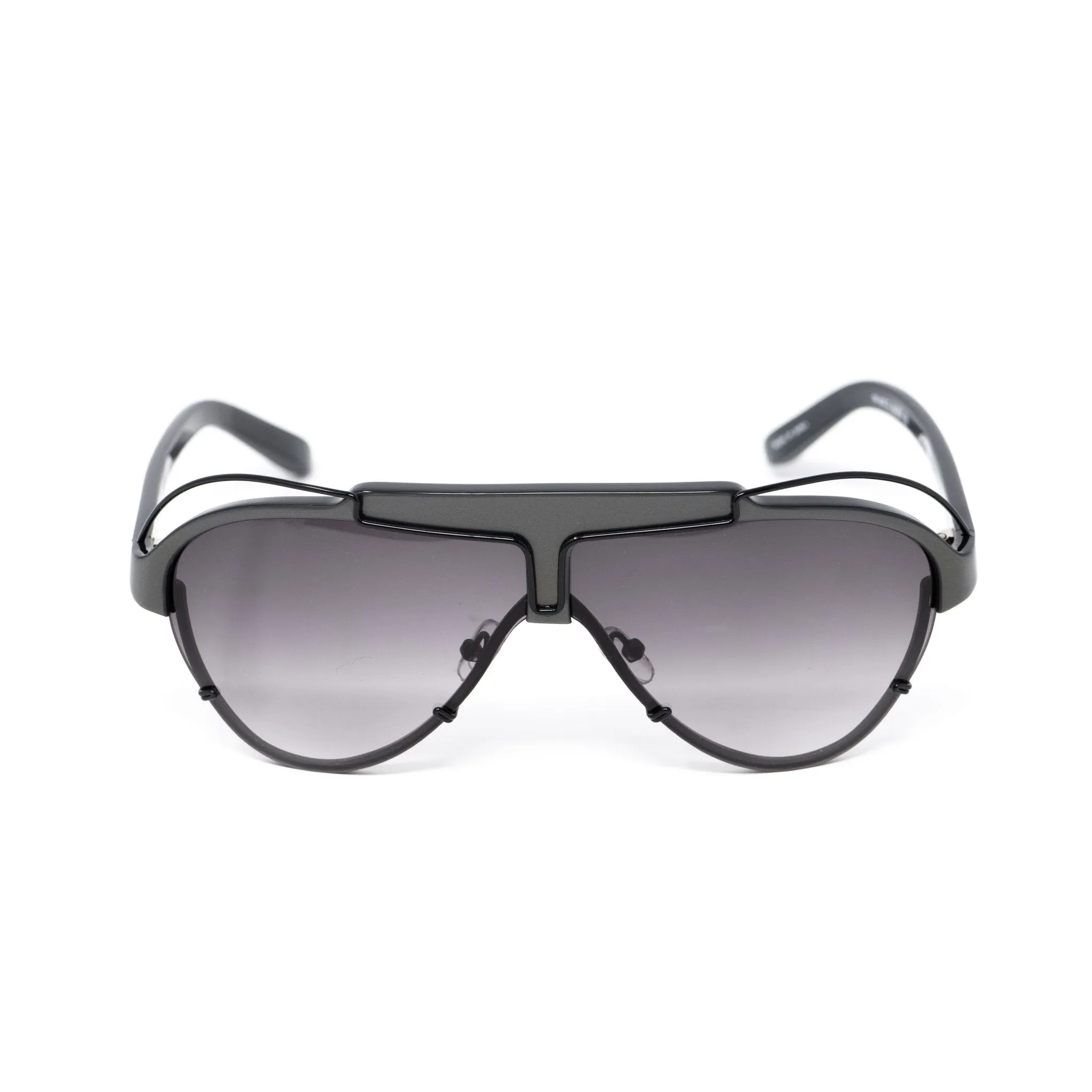 Yohji Yamamoto Sunglasses Grey and Purple YY11ASTRONAUTC3SUN