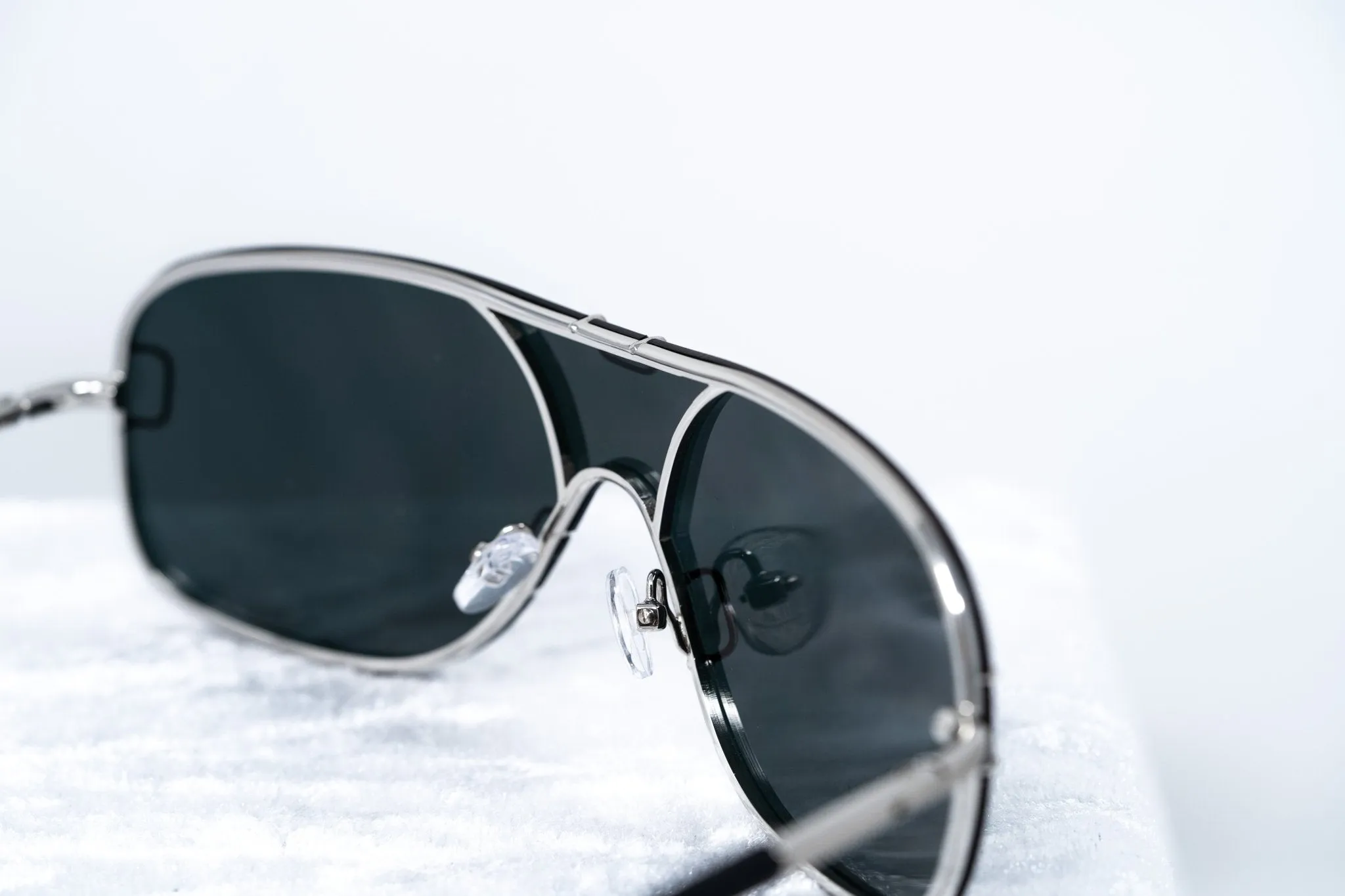 Yohji Yamamoto Sunglasses Silver and Grey YY10ROCKERC1SUN