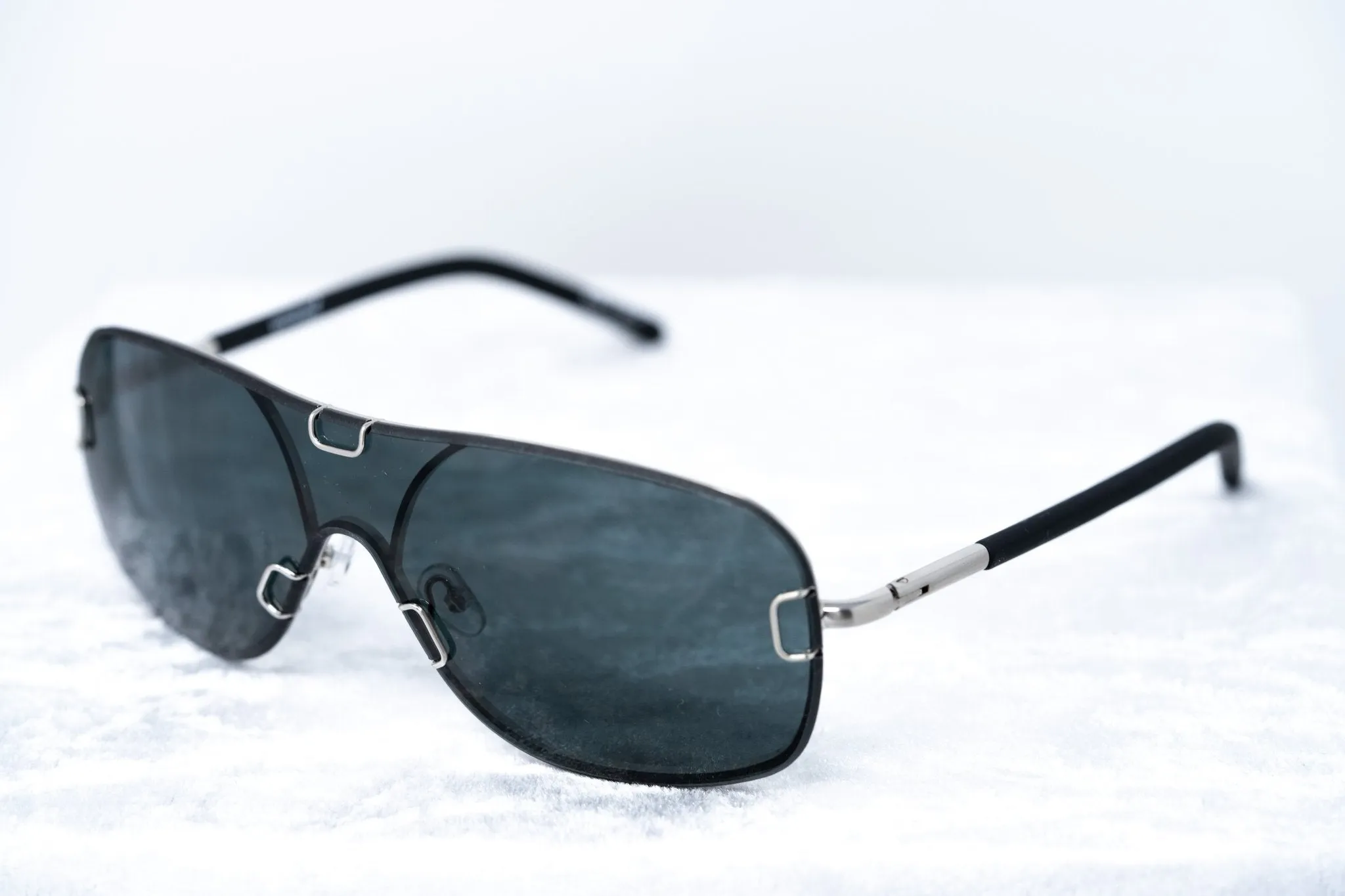 Yohji Yamamoto Sunglasses Silver and Grey YY10ROCKERC1SUN