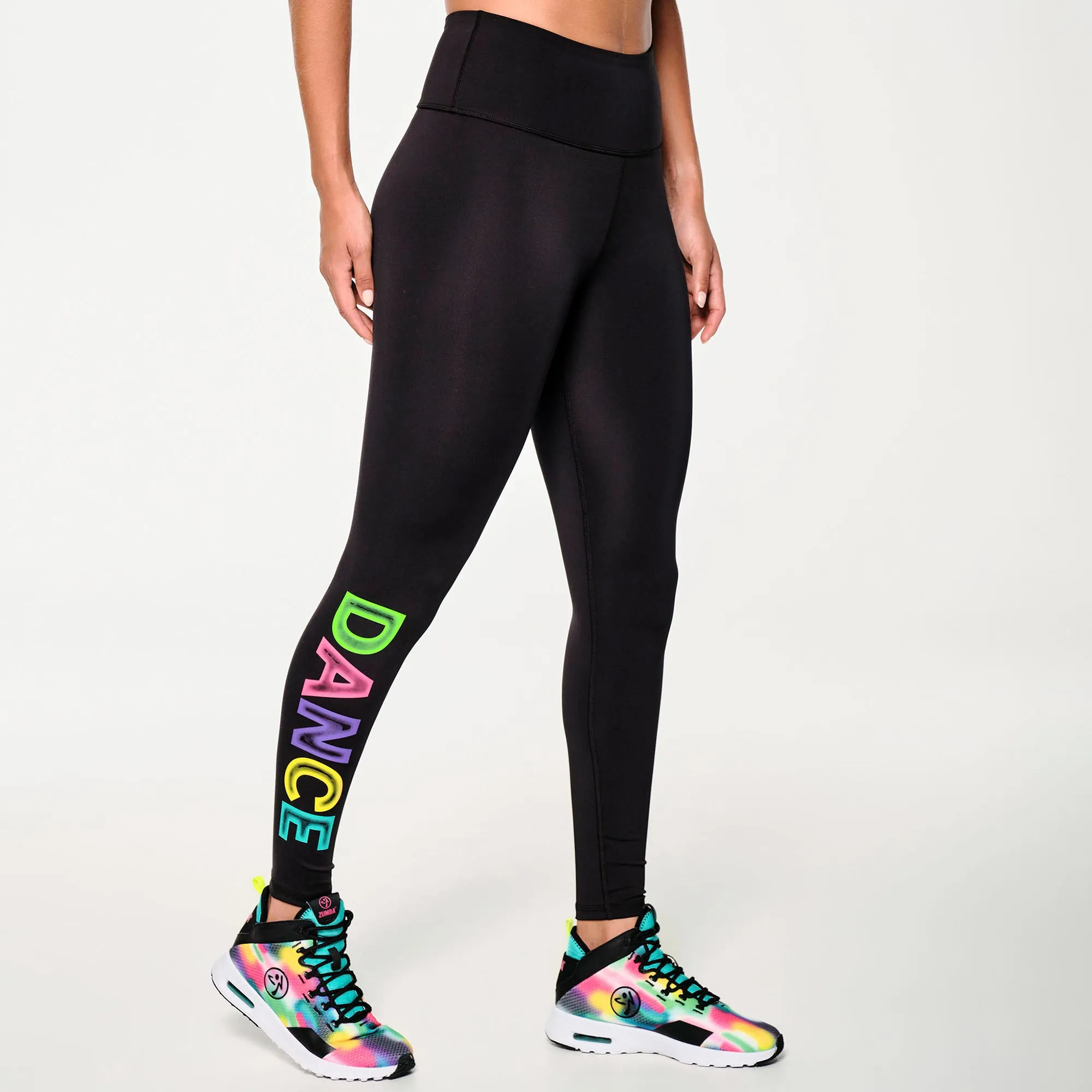 Zumba® Dance High Waisted Ankle Leggings